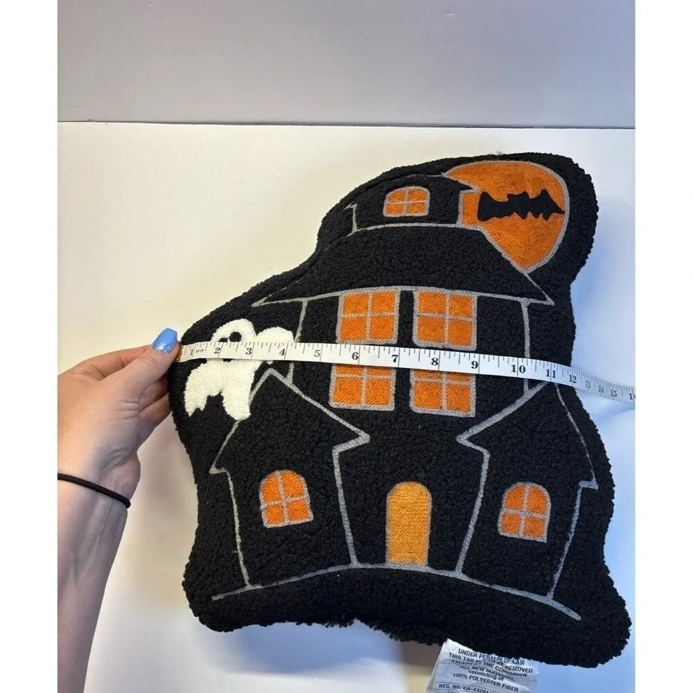 Halloween Haunted House Pillow (15 inch) Kirkland
